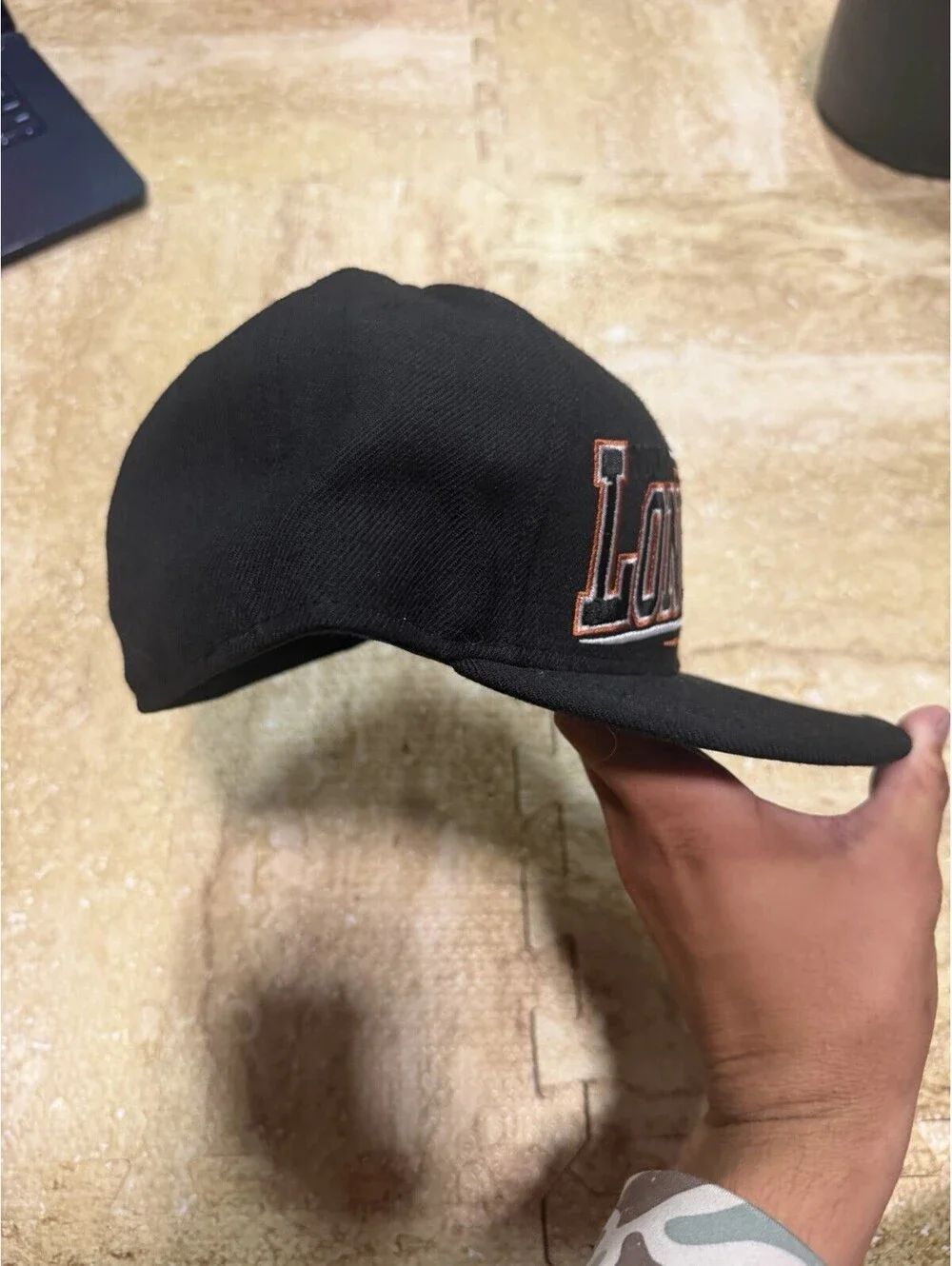 New Era University Texas Longhorns Hat Fitted 7 3/8 READ